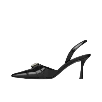 GIVENCHY Voyou Slim Heel High Heels 7.6cm Women's Black
