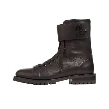 Jimmy Choo Ceirus Flat Lace-up Boots