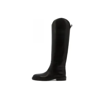 JIL SANDER Knee high Leather Boots