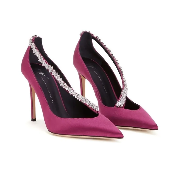 Giuseppe Zanotti Filipa Crystal Embellished Pumps-2
