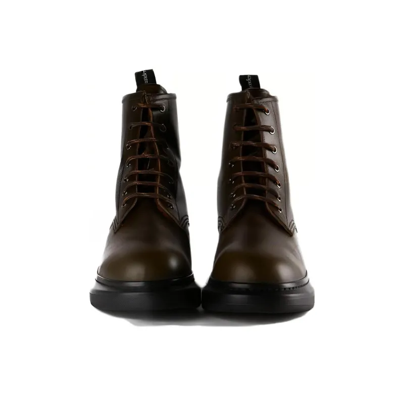Alexander McQueen Ankle Boots Men's Green-3