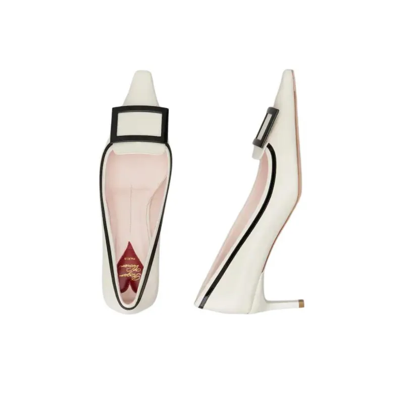 Roger Vivier Viv Canard Leather Pumps-4