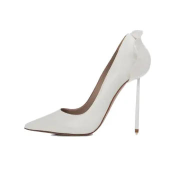 Le Silla 120mm Petalo Ruffle detail Pumps