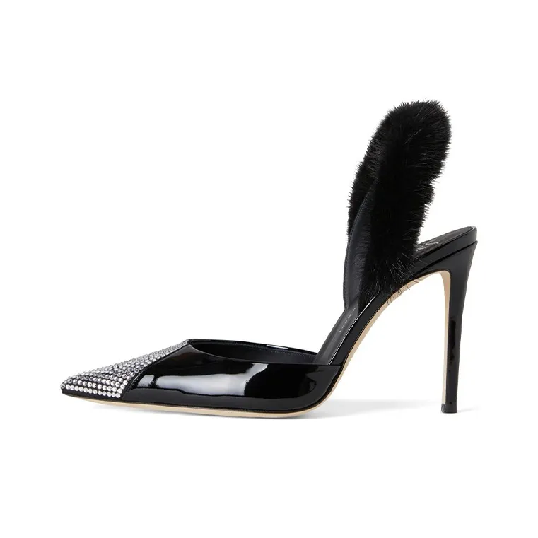 Giuseppe Zanotti Henriette Strass Embellished Pumps-0