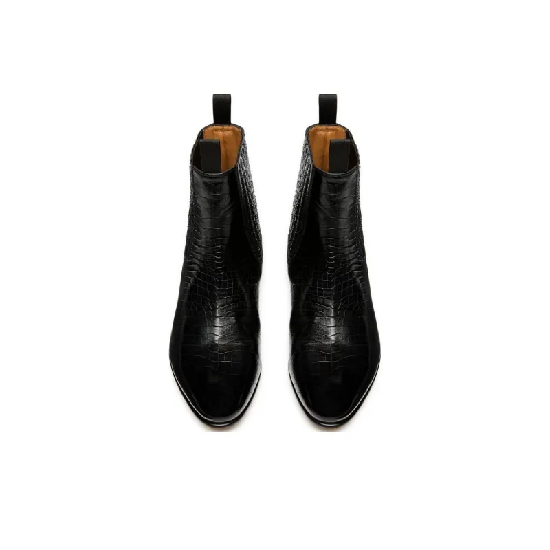 TOM FORD Kurt Ankle-Length Chelsea Boots Men's Black-2