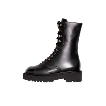 CHANEL Combat Boot 'Black'