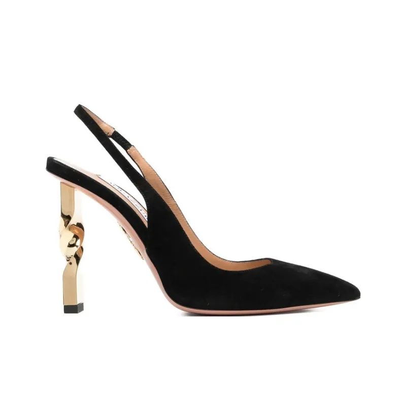 AQUAZZURA 105mm Slingback Pumps-1