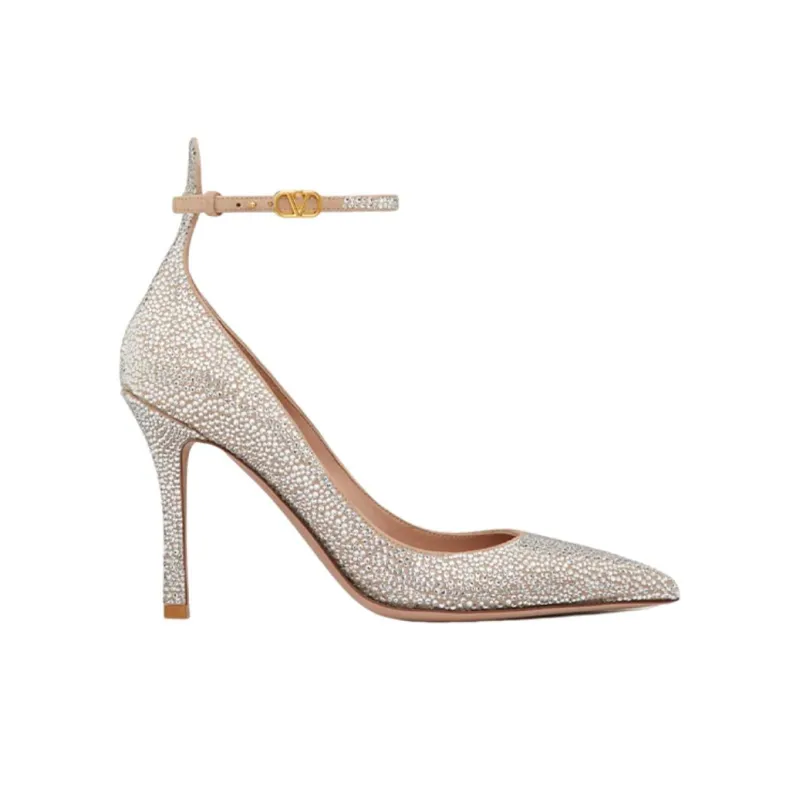 Valentino Garavani 105mm Rhinestone-embellished Heels-1
