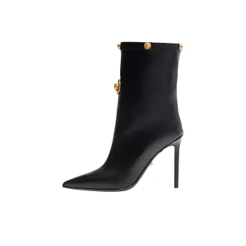 VERSACE Leather Stiletto X Kith Black Women's