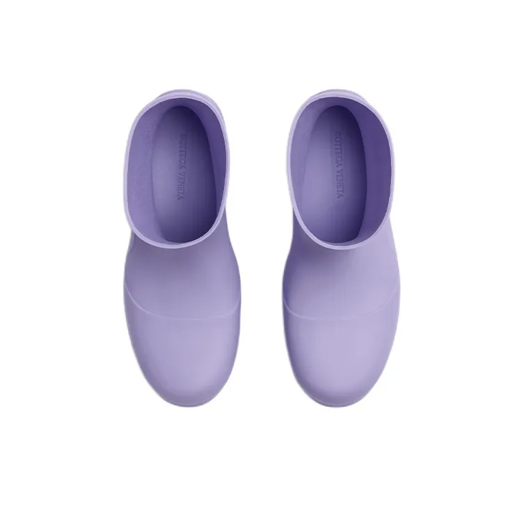 Bottega Veneta Puddle Ankle Boots Women's Light Purple-3