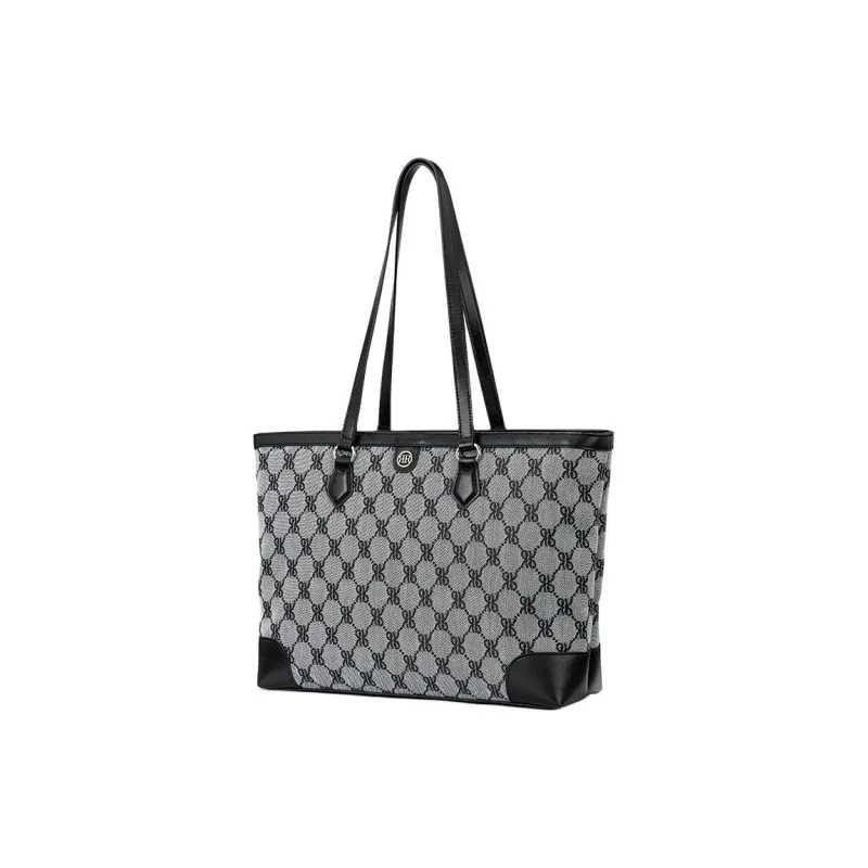 ROBERTA DI CAMERINO Fabric Shoulder Bag Women's Classic Black/Elephant Grey-2
