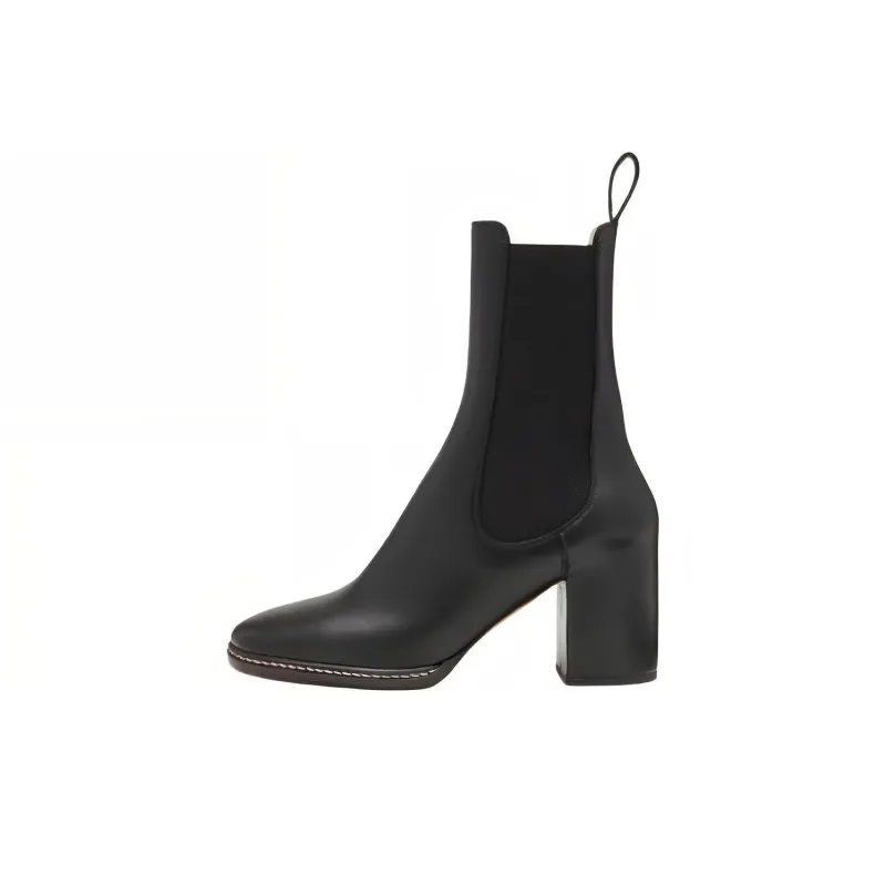 Ulla Johnson Short Chelsea Boots 7cm Women's Black-0