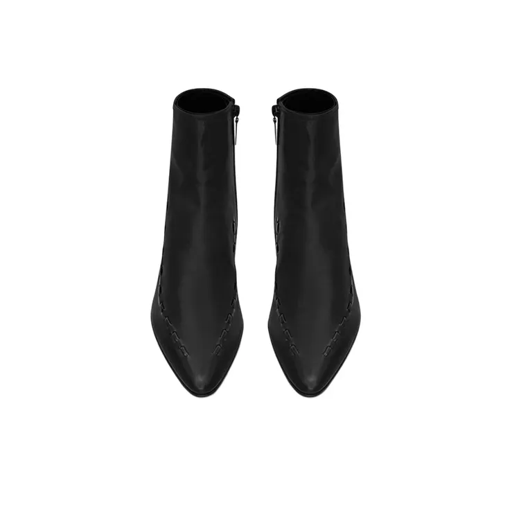 SAINT LAURENT Ankle Boots Men's Black-4