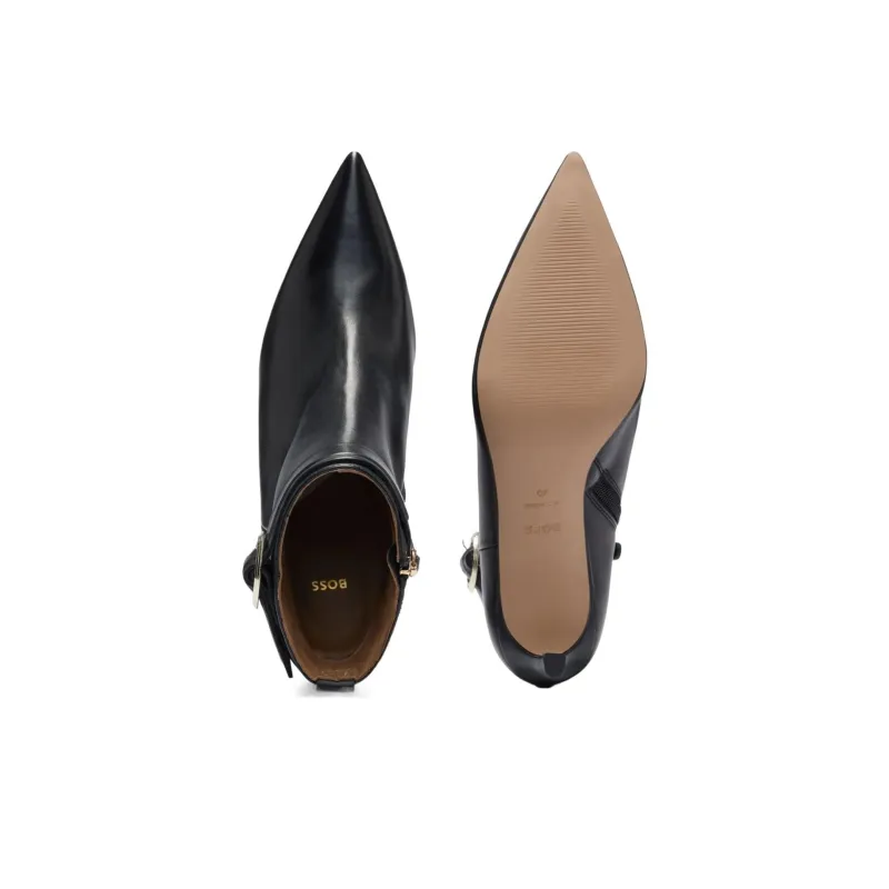 HUGO BOSS Ankle Boots 7cm Women's Black-4