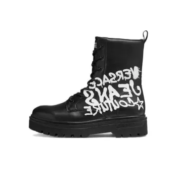 VERSACE JEANS Couture Ankle Boots 4.5cm Men's Black