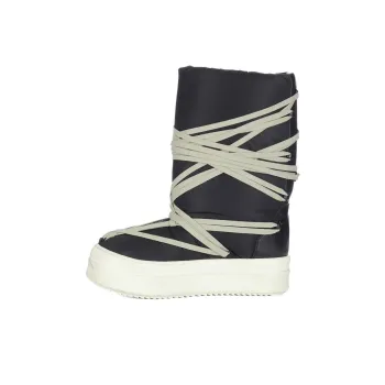 Moncler x RICK OWENS/RO Short Snow Boots Men's Black