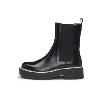 HUGO BOSS Short Chelsea Boots Women's Black
