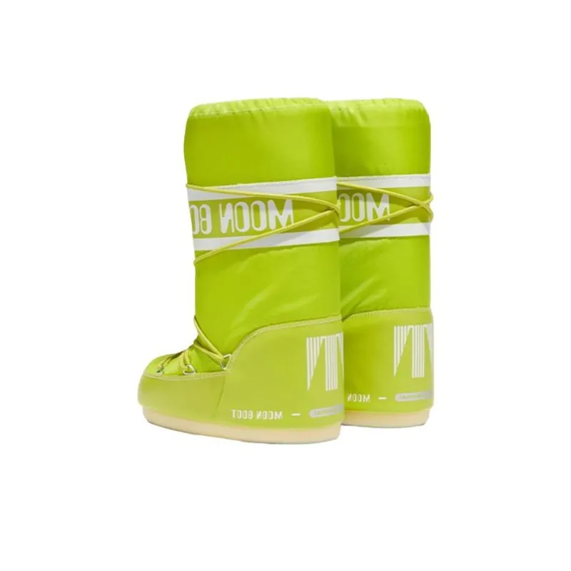 Moon Boot Icon Nylon Boot Lime Green-3