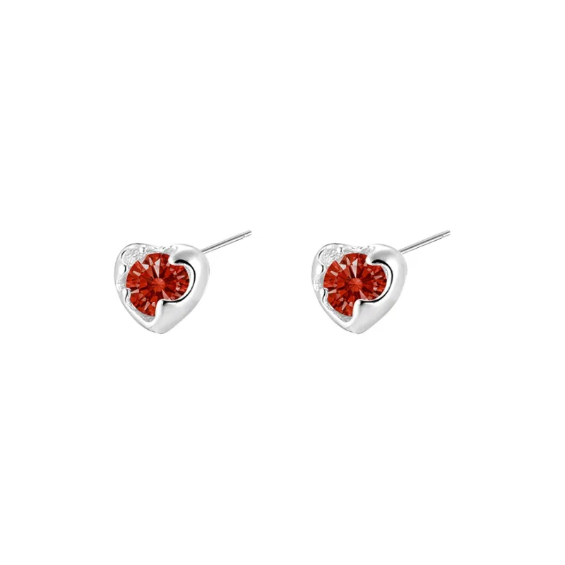 EAR PARTNER 925 Sterling Silver Stud Earrings Women's-9