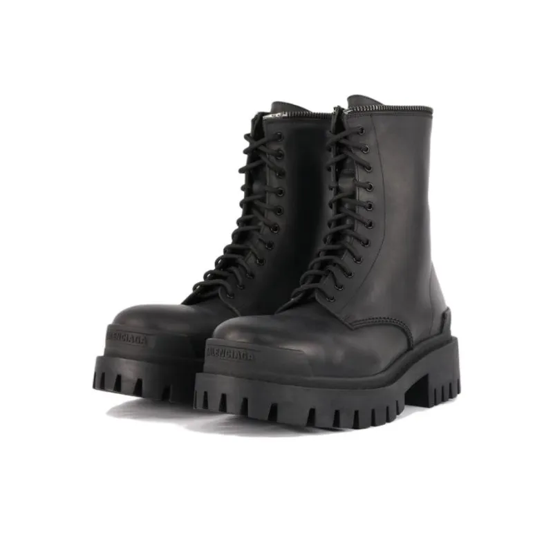 Balenciaga Master Lug Sole Boot Black-1