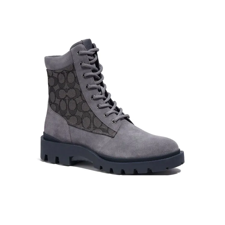 COACH CitySole Ankle Boots Men's Gray-2