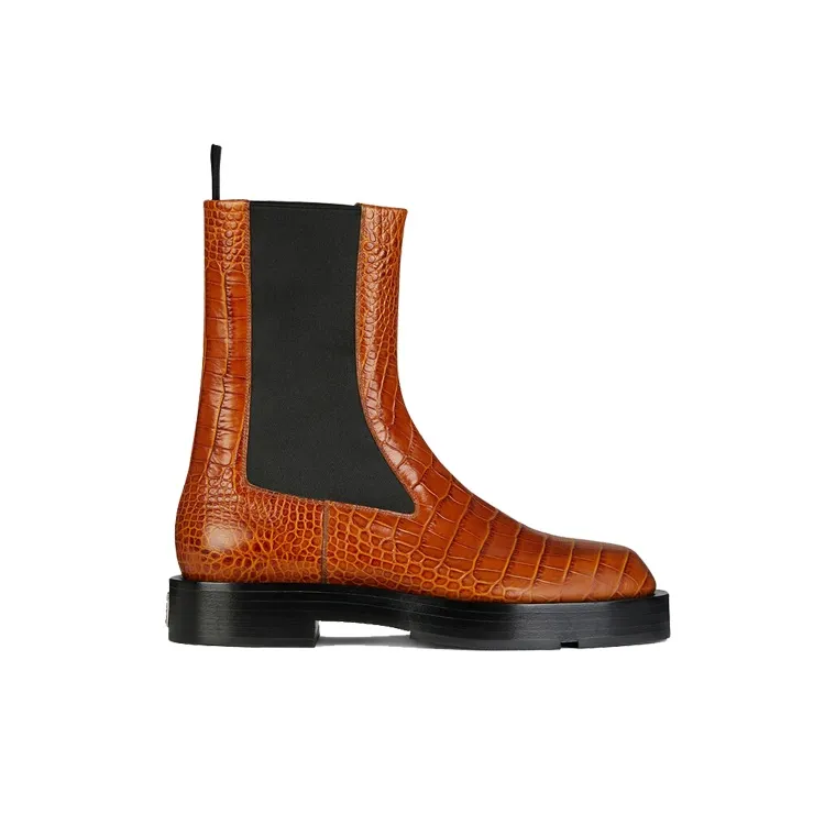 GIVENCHY Chelsea Boots Men's Camel-1
