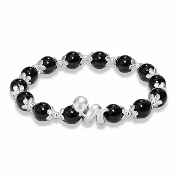Muyan Alloy Coiled Snake Bracelet Unisex-0