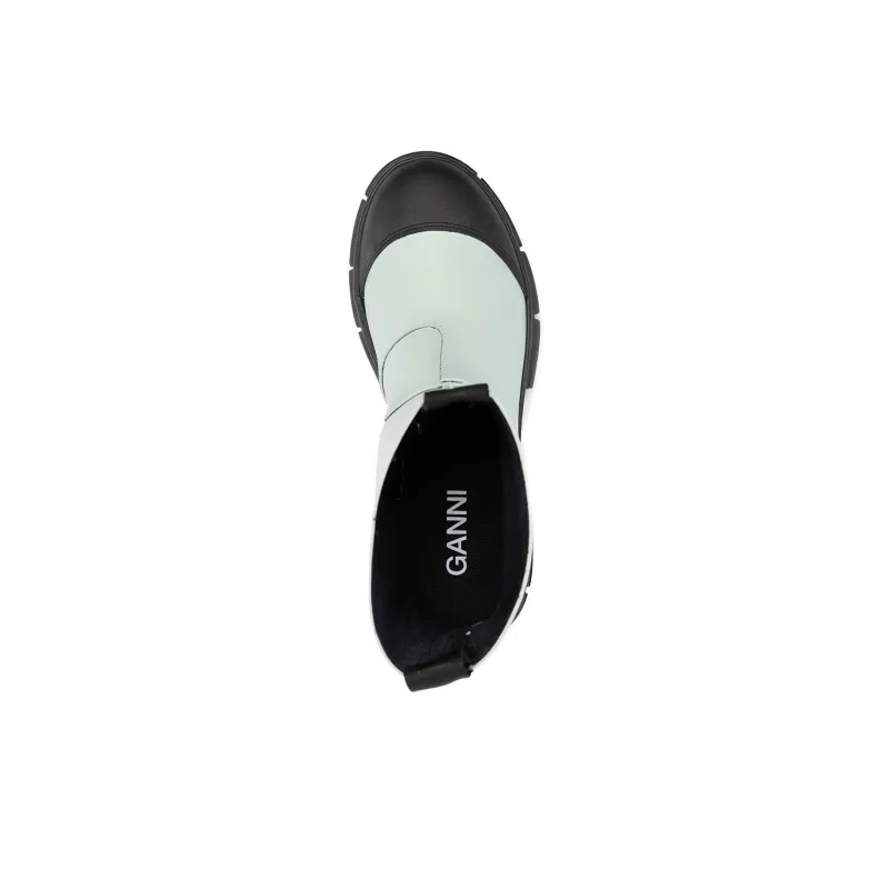 GANNI Chunky Slip-on Boots-4