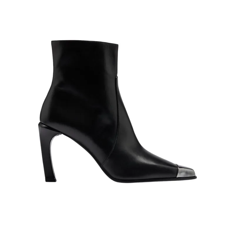 HUGO BOSS Ankle Boots 9cm Women's Black-1