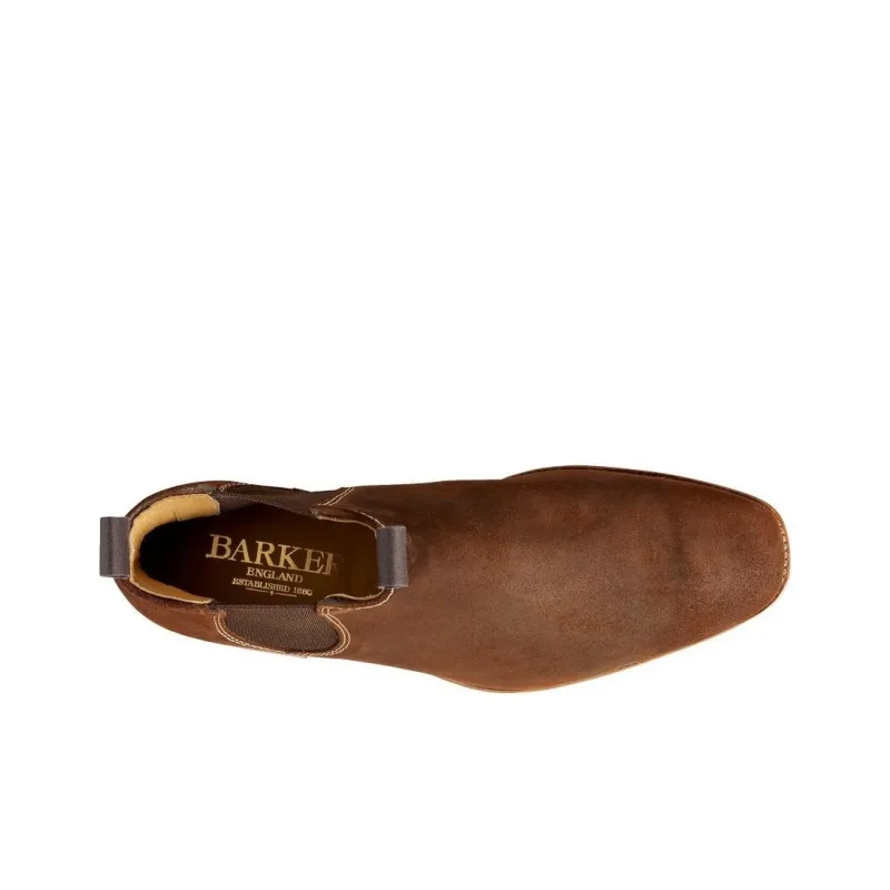 BARKER Mansfield Short Chelsea Boots Men's Brown-3