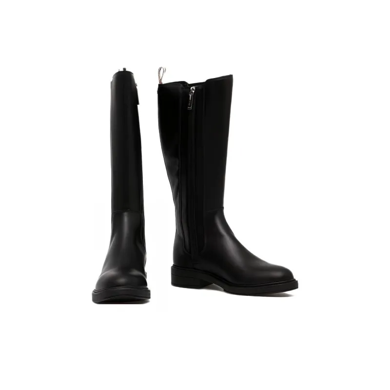 HUGO BOSS Knee-high Boots 2cm Women's Black-2