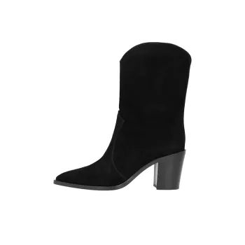 GIANVITO ROSSI Denver 70mm Suede Ankle Boots