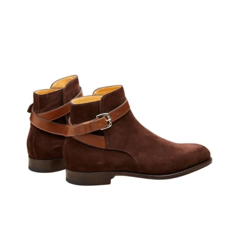 Edward Green Ankle Boots Men's Dark Brown-3