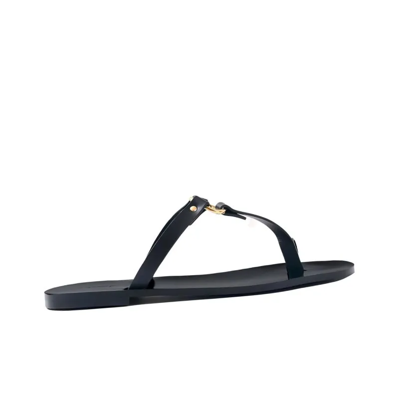 ALOHAS Flip Flops Women's Black-1
