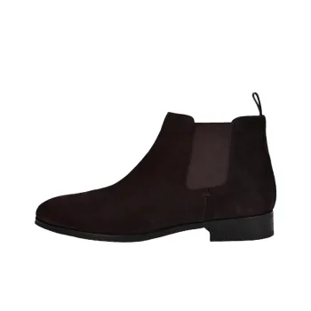 CALVIN KLEIN Donto Ankle-Length Chelsea Boots Men's Brown