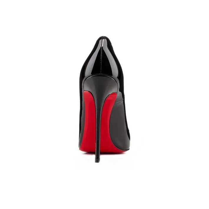 Christian Louboutin So Kate 120mm Pump Black Patent Leather Women's-3