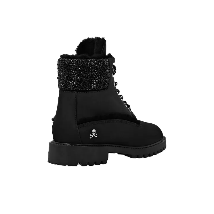 PHILIPP PLEIN Ankle Boots Women's Brown-3