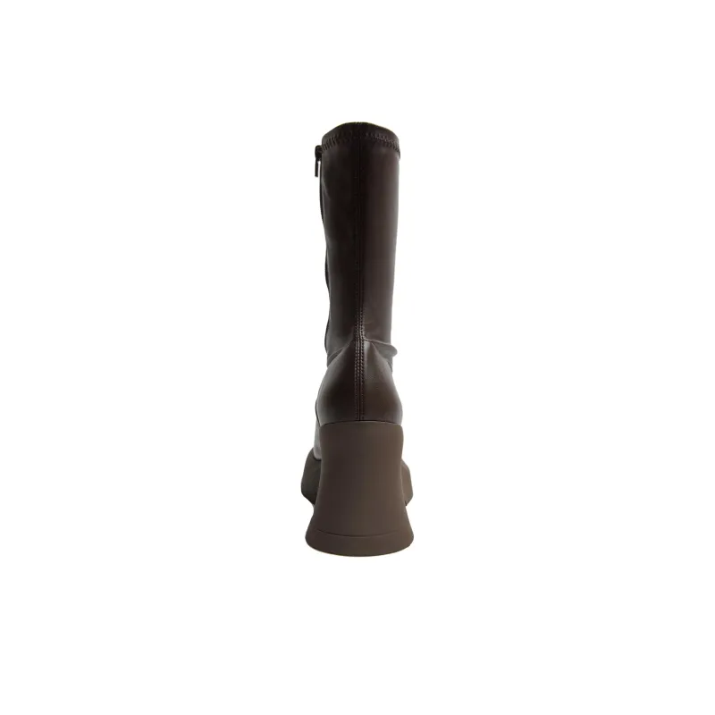 MIISTA Ankle Boots 9.5cm Women's Brown-4