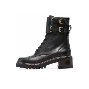See By Chloé Mallory 75mm Buckled Boots