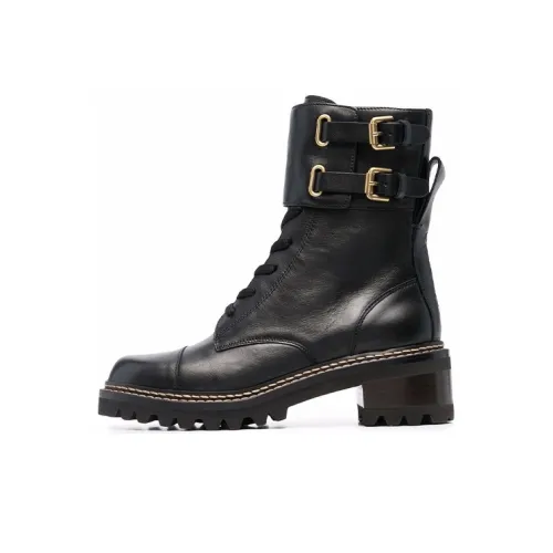 See By Chloé Mallory 75mm Buckled Boots