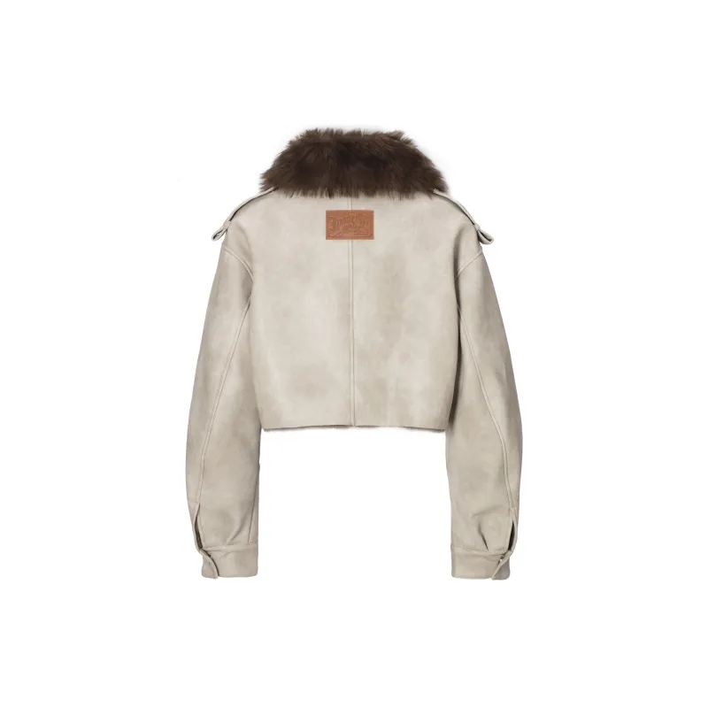 JYOSEI Jackets & Coats Unisex White Gray-1