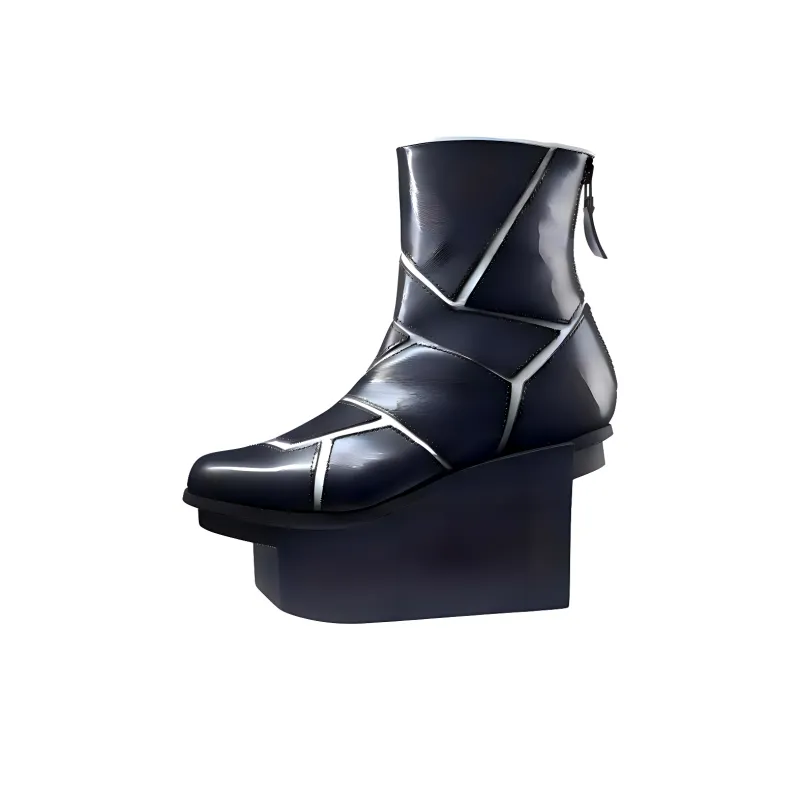 Trippen Broken Ankle Boots Women's Black-2