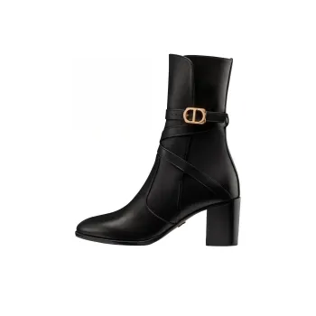DIOR Empreinte Ankle Boots Women's Black