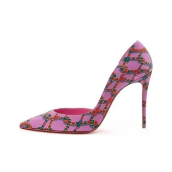 CL Iriza Slim Heel High Heels 10cm Women's Pink