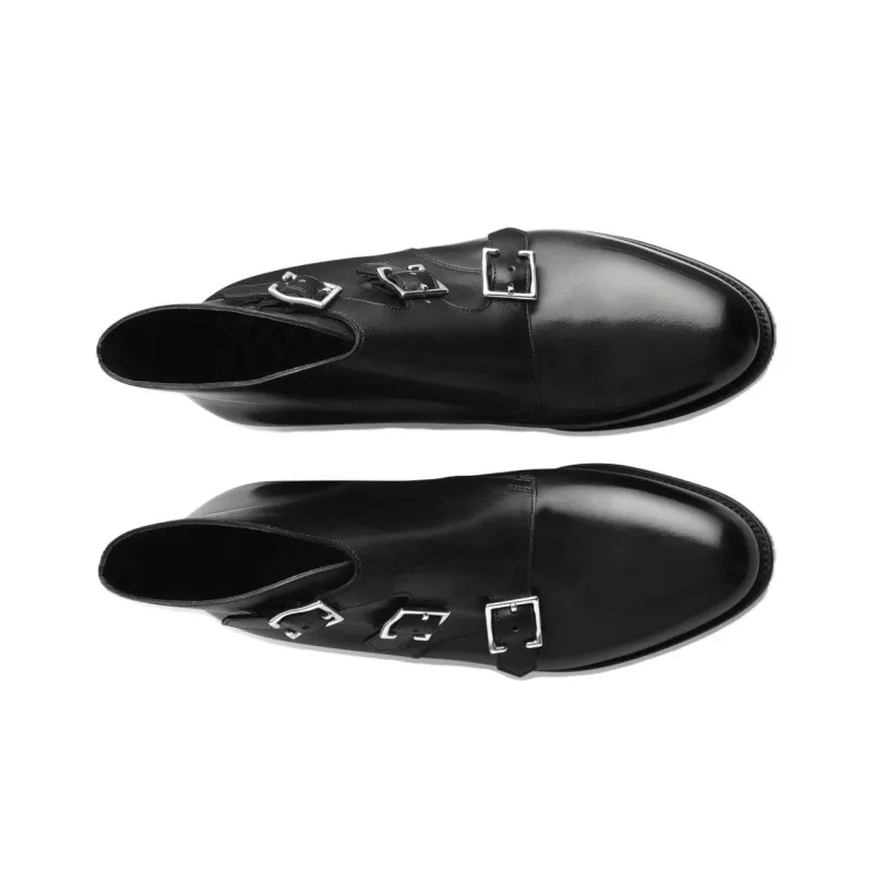 JOHN LOBB Ankle Boots 2.5cm Women's Black-3