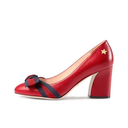 GUCCI High Heels Women's Red