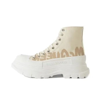 Alexander McQueen Tread Slick High Top Sneakers Women's