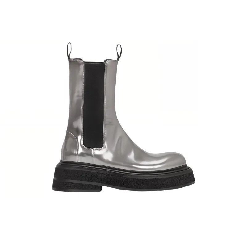 Marsèll Zuccone Chelsea Boots Women's Silver-1