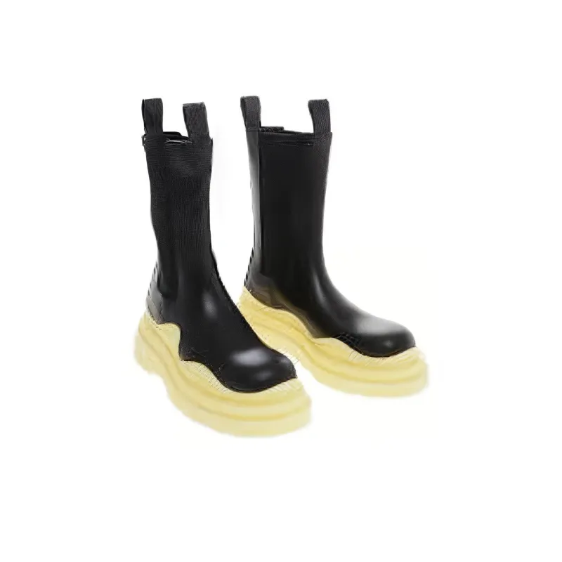 Bottega Veneta Tire Chelsea Boots-4