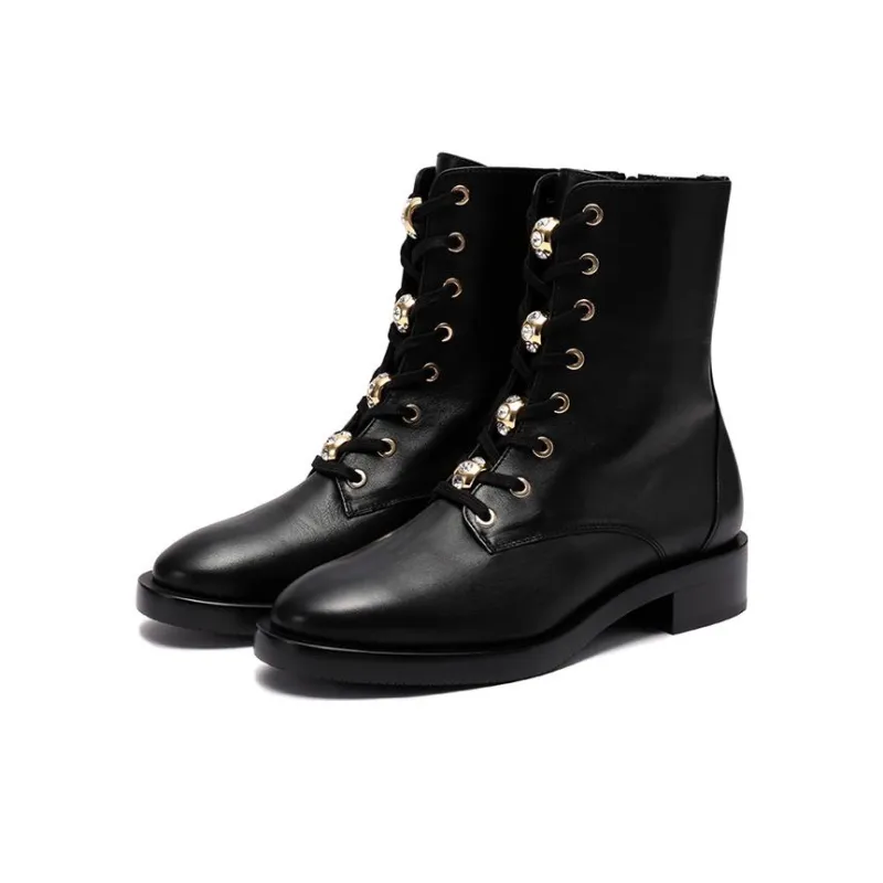 Stuart Weitzman/SW Short Martin Boot Women's Matte Black-2